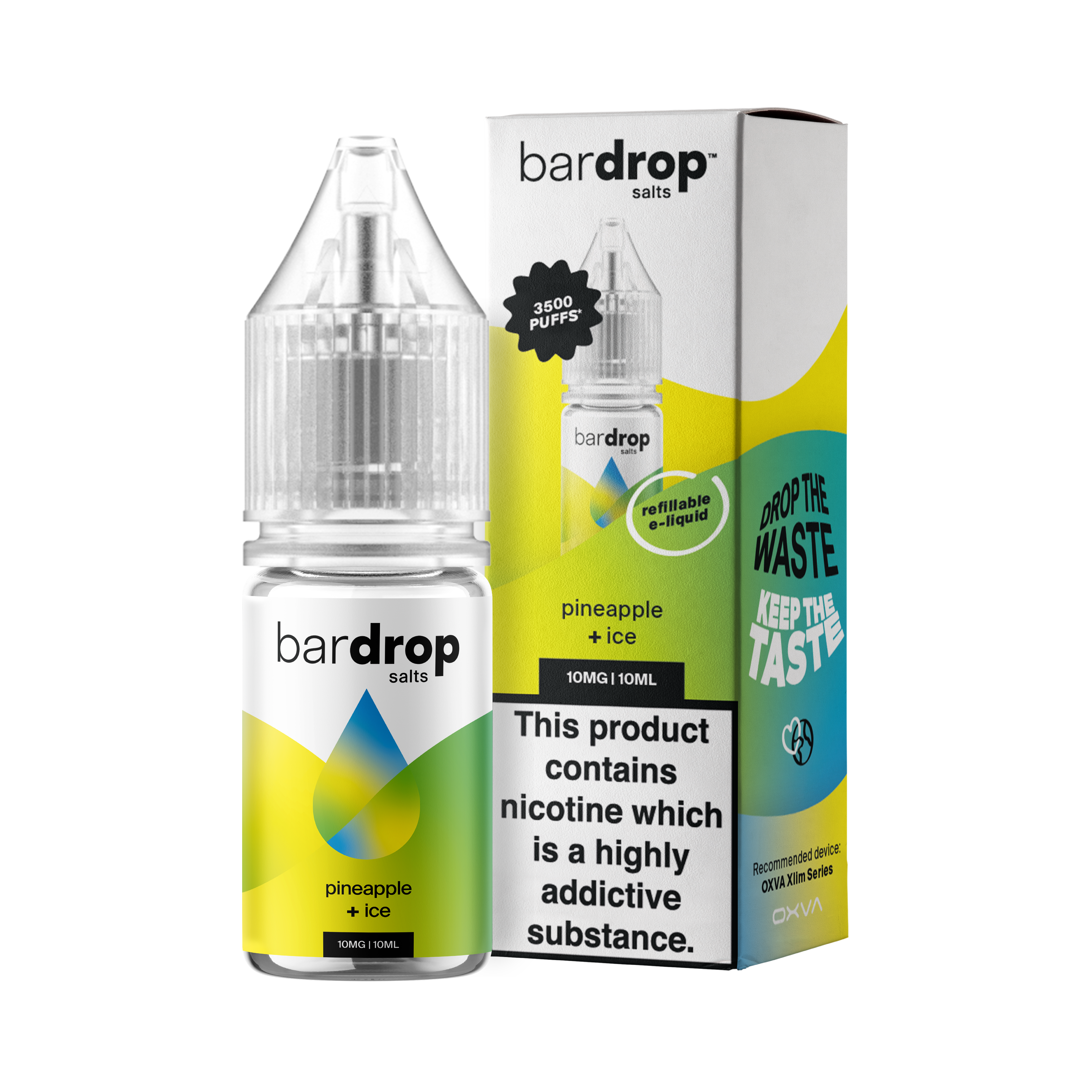 Bar Drop - Pineapple Ice - Nic Salt - E-Liquid – 10ml